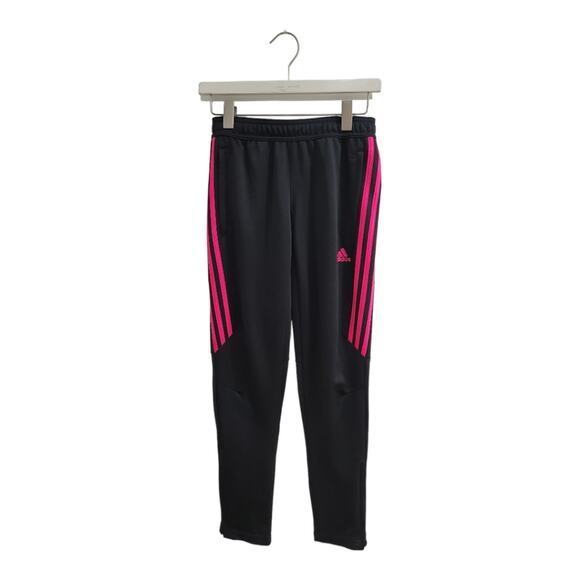 adidas Pants - Adidas Black and Hot Pink Tiro Jogger